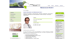Desktop Screenshot of medizin2.klinikum-neumarkt.de